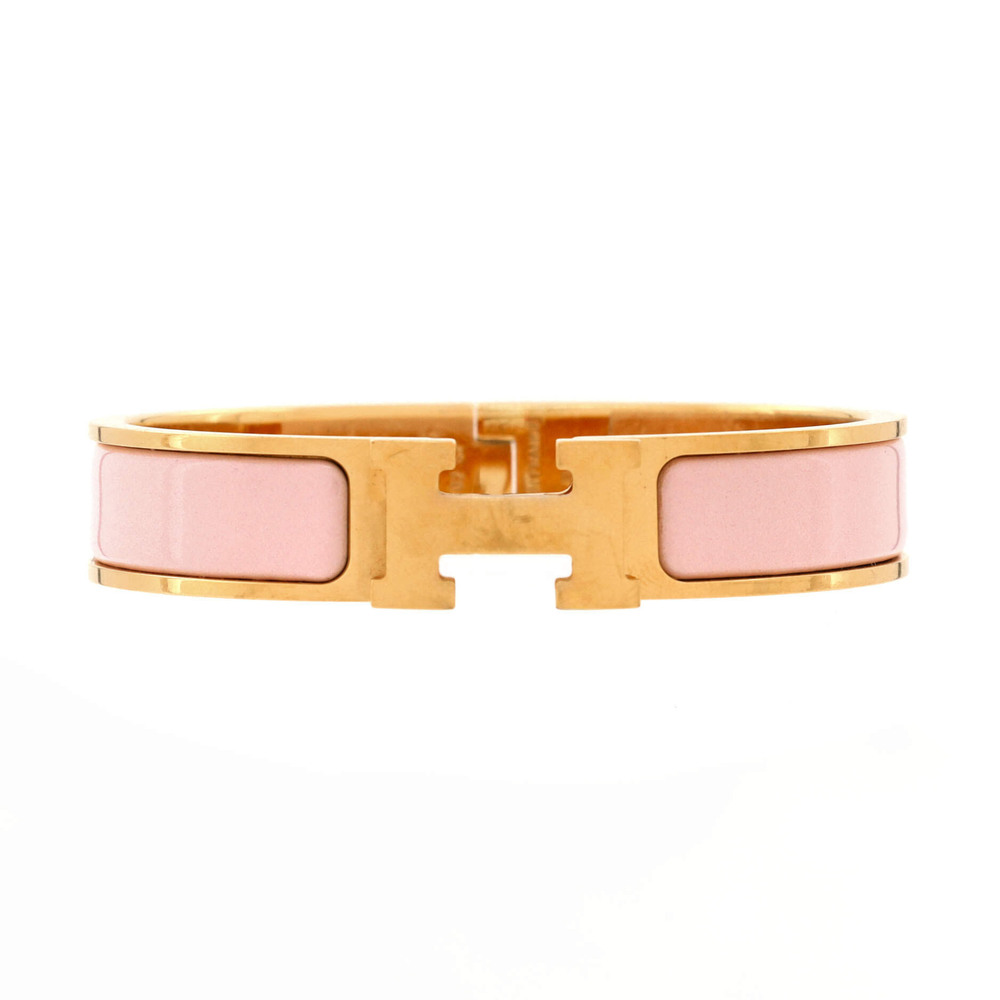 Hermes Narrow Clic H Bracelet Enamel